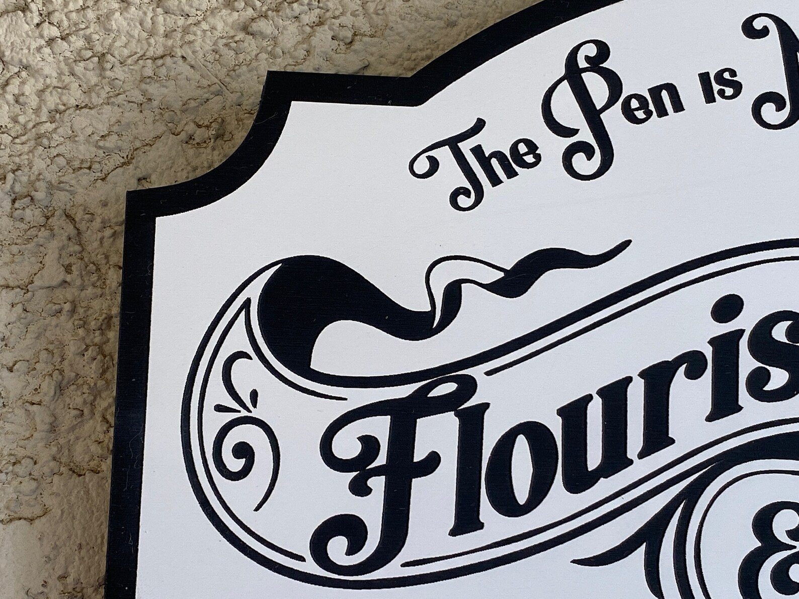 Flourish &amp; Blotts Sign | Etsy