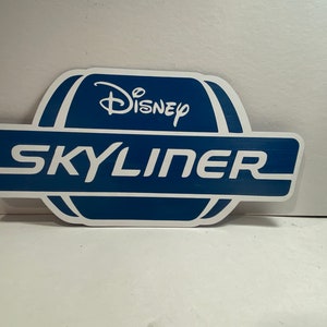 Skyliner Lettering Skyliner Sign - Etsy