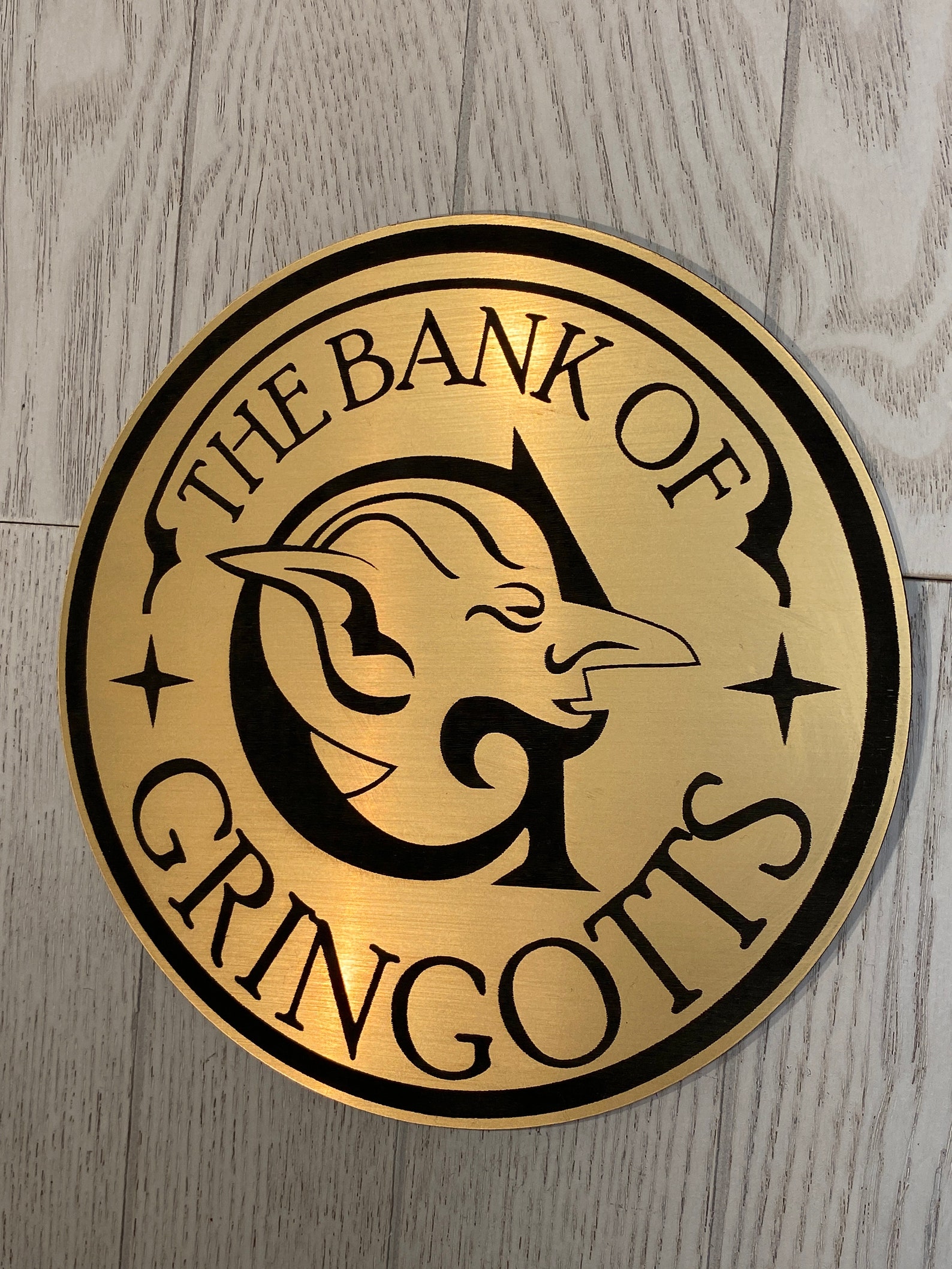 Gringott's Bank Sign | Etsy