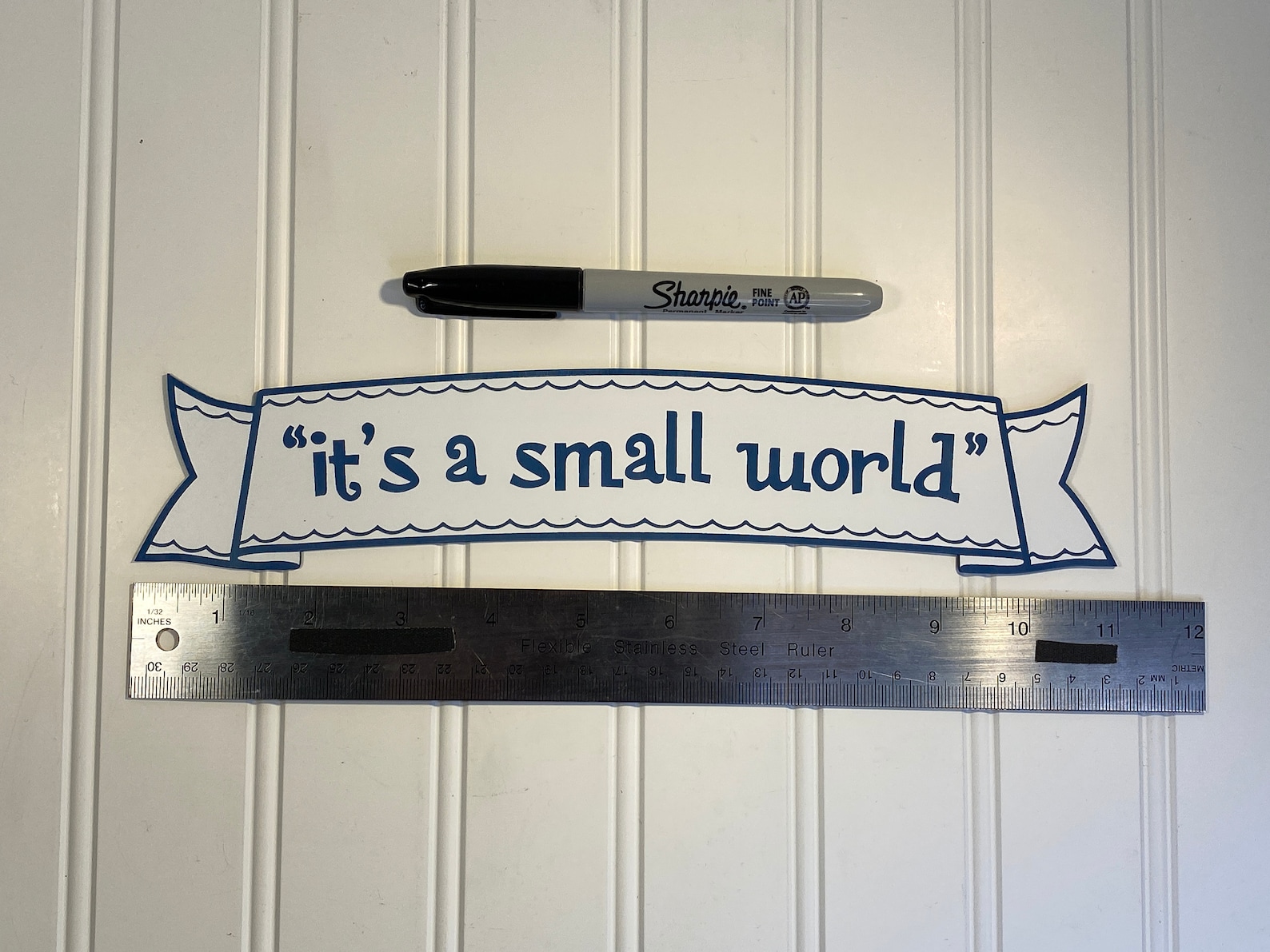 It's A Small World Sign - Etsy