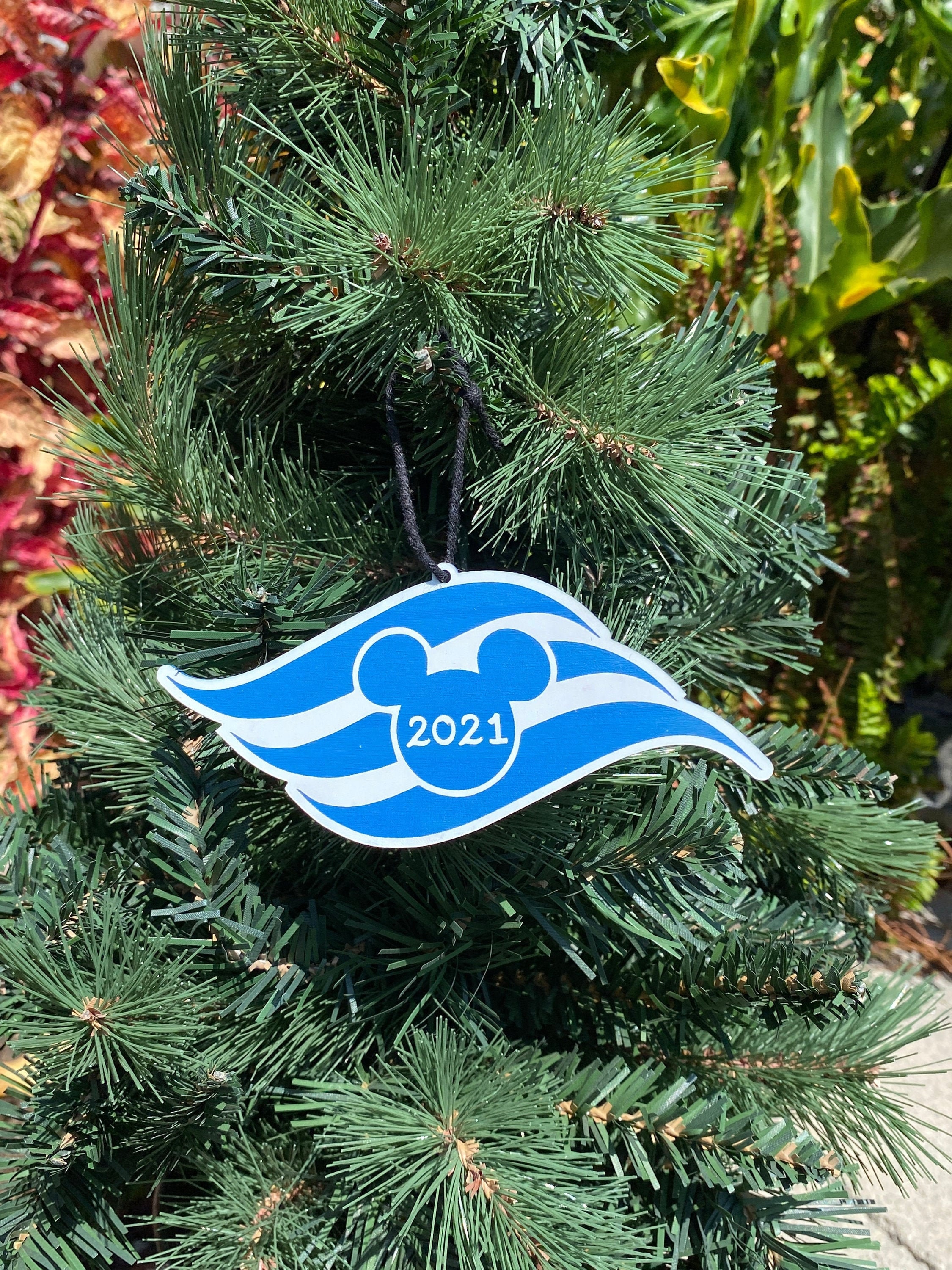 ディズニークルーズライン DCL オーナメント タグ付き ディズニー