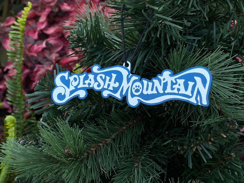 Splash Mountain Ornament Etsy