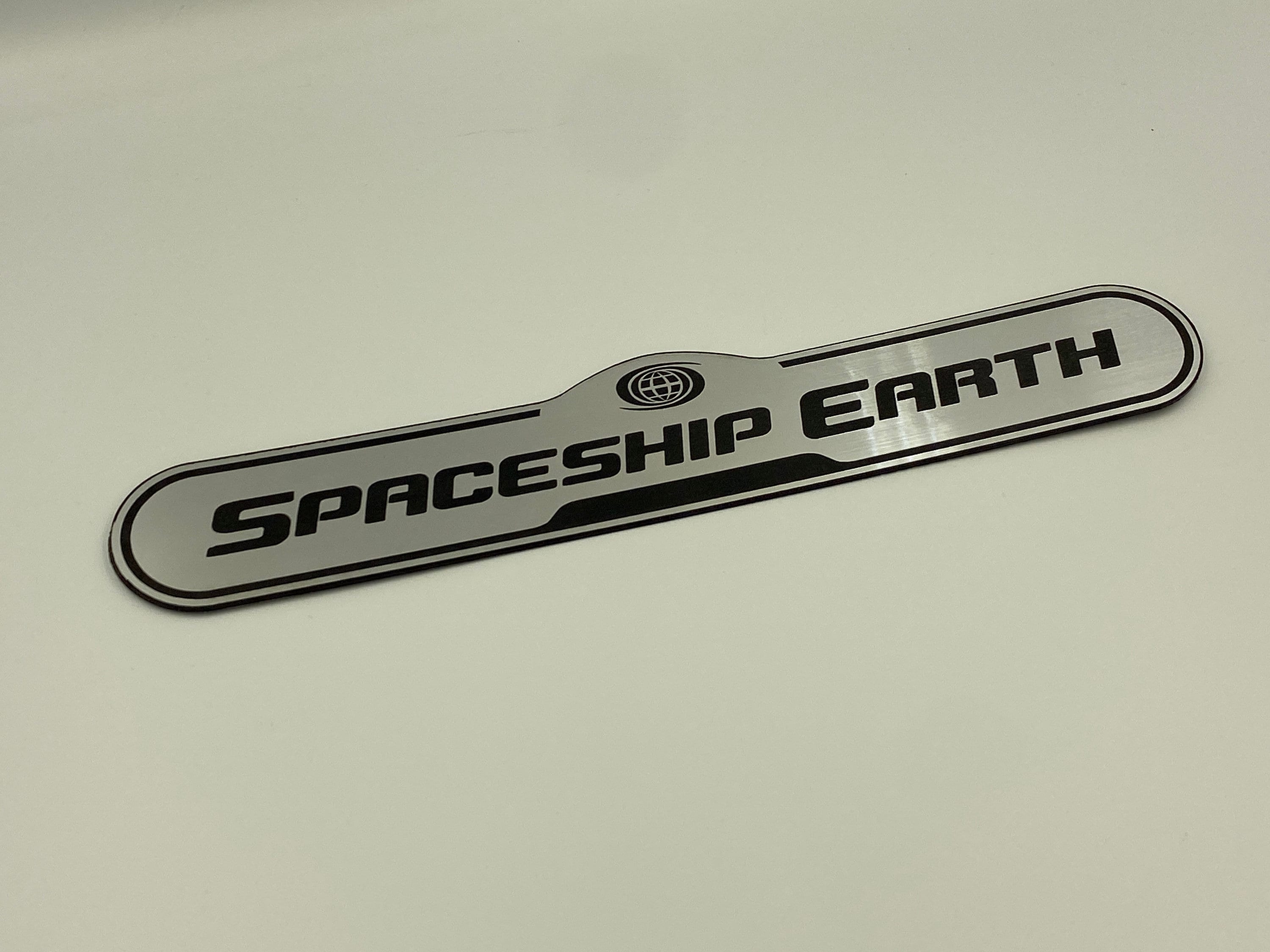Spaceship Earth Sign - Etsy