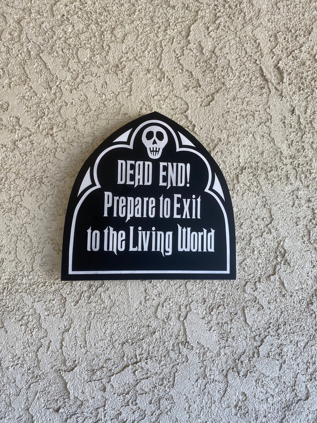 Haunted Mansion Dead End Sign - Etsy