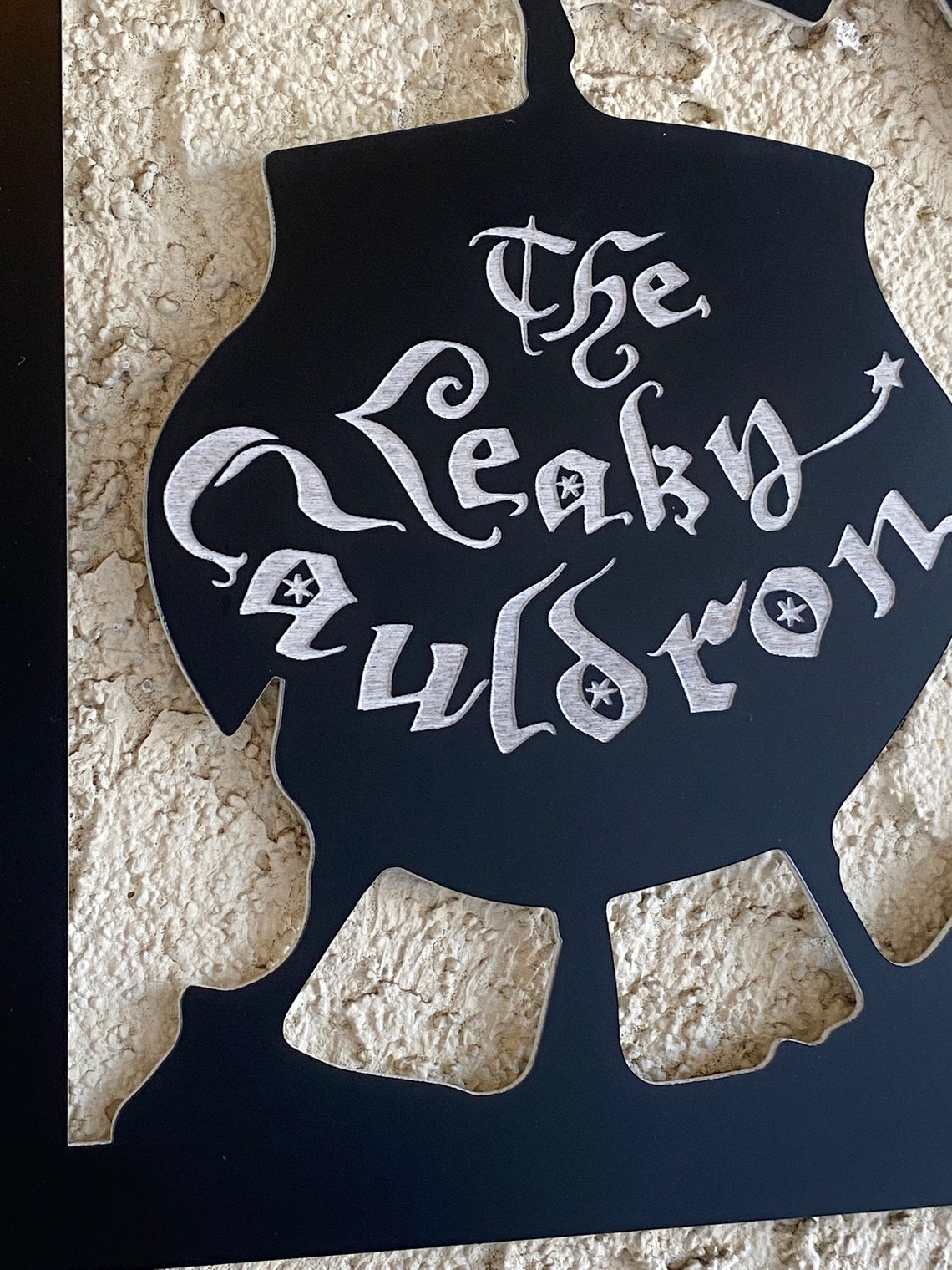 The Leaky Cauldron Sign | Etsy
