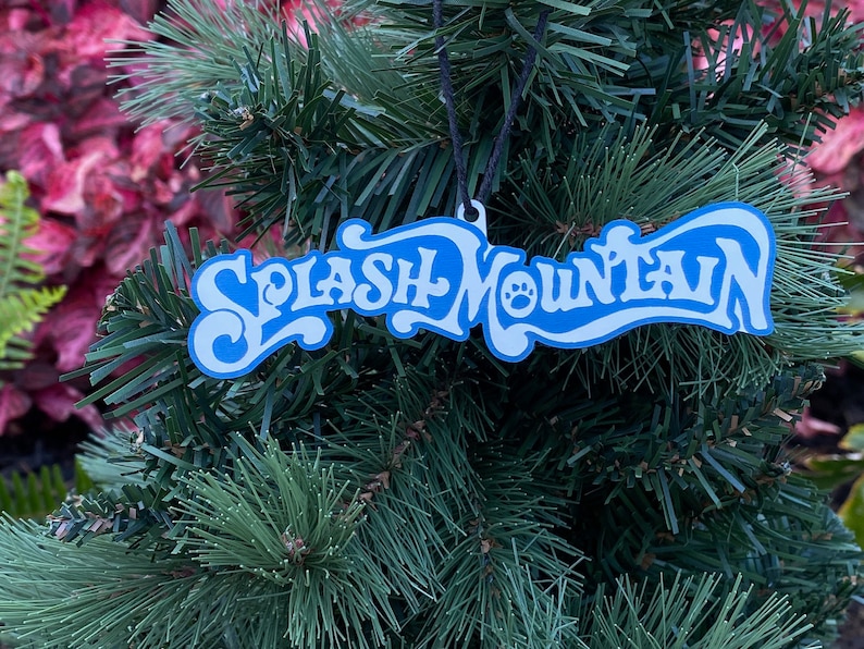 Splash Mountain Ornament Etsy