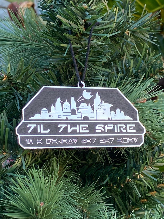 Galaxy's edge christmas ornament Clearance