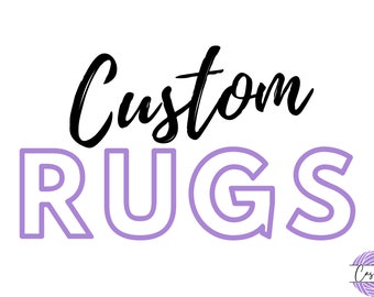 Custom Tuft Rug | Personalized Tufted Rug | Anime Rug | Handmade Tufted Rug