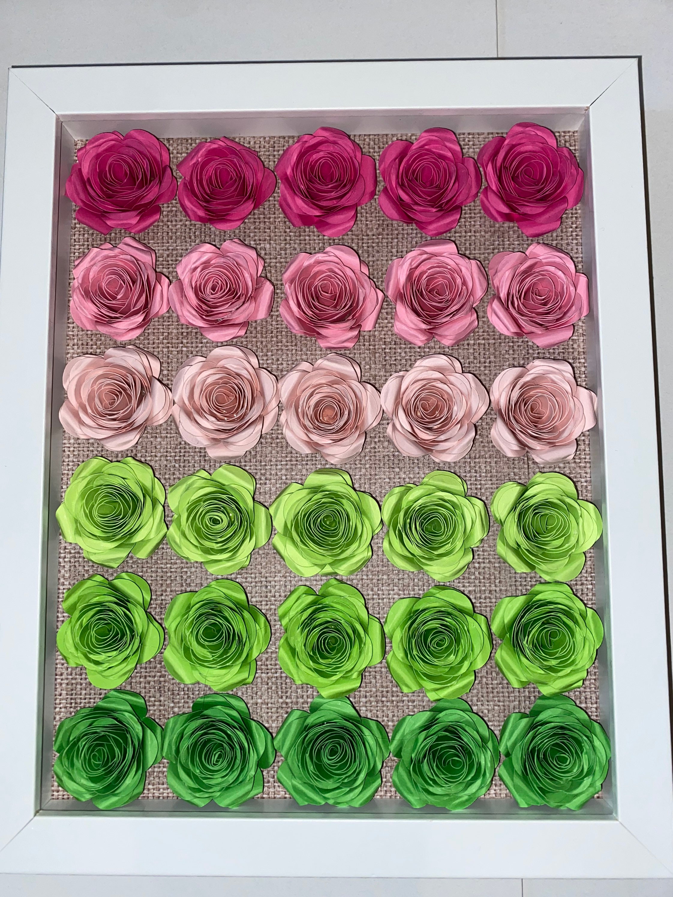 8x10 Flower Shadow Boxes Etsy