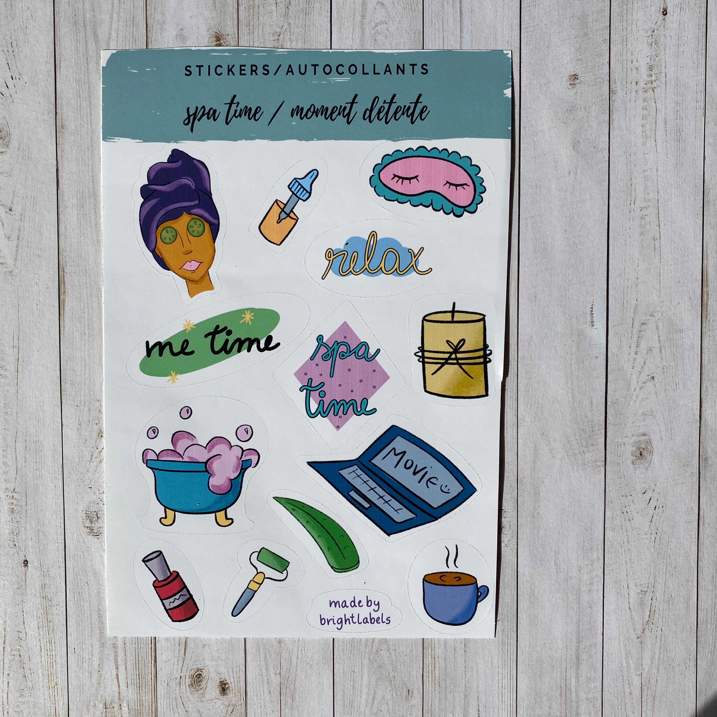 sticker sheet aesthetic planner bullet journal scrapbook etsy