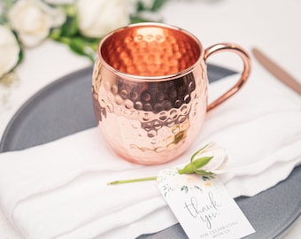 Tazas Moscow Mule de cobre personalizadas: pedidos al por mayor con grabado
