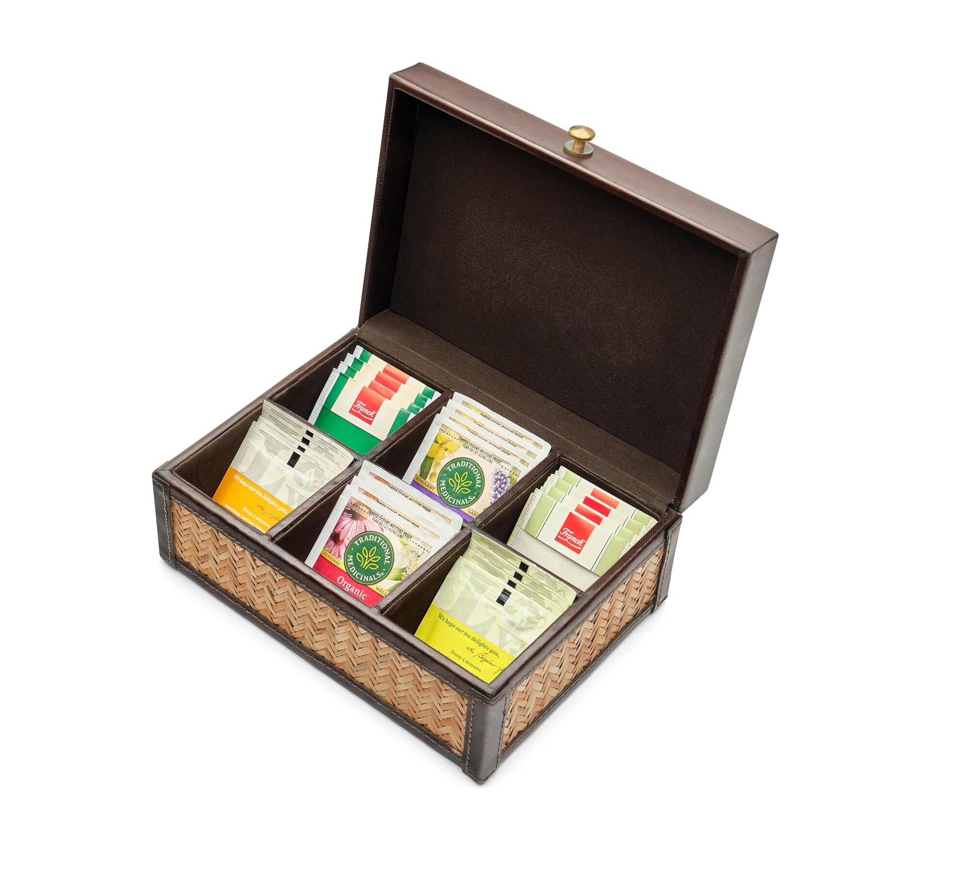 Custom, Trendy Tea Bag Storage Box for Packing and Gifts 