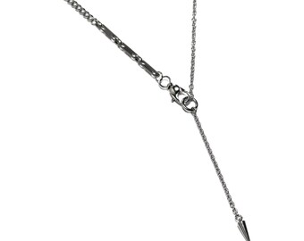 INDUSTRIAL CHAIN NECKLACE IN STAINLESS STEEL – BITCHFIST