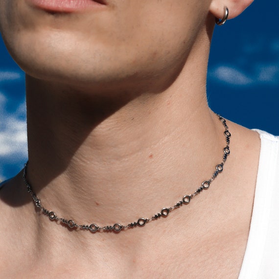 Bohemian Summer Acrylic Chain Necklace For Men And Women Hip Hop