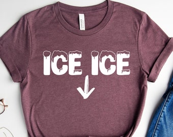 Ice Ice Baby Shirt, Pregnancy Announcement, Pregnant Shirt, Mom To Be Shirt, Pregnancy Reveal