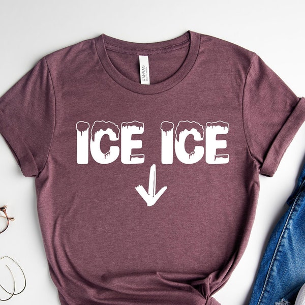 Ice Ice Baby Shirt, Pregnancy Announcement, Pregnant Shirt, Mom To Be Shirt, Pregnancy Reveal