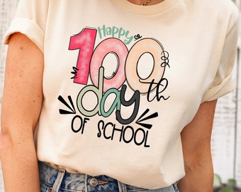 100 Days of School Shirt, 100th Day Of School Celebration, 100 Day Shirt, Back to School Shirt, Gift For Teacher