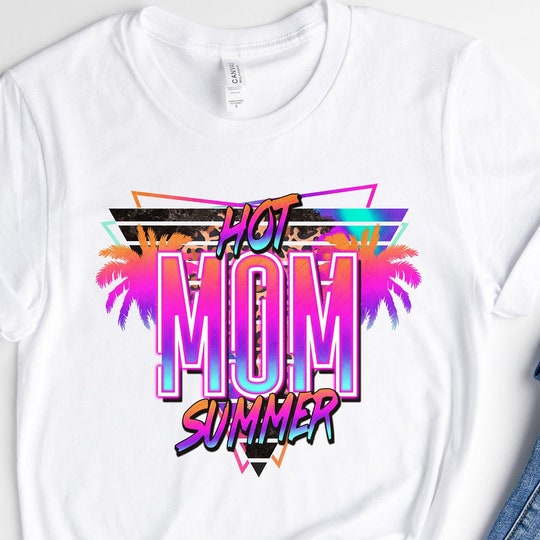 Hot Mom Summer Shirt, Cute Summer Shirt