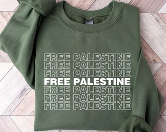 Free Palestine Sweatshirt, Palestinian Lives Matter Sweater, Human Civil Rights, Equality Sweater, Palestinian Sweatshirt