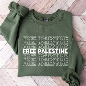 Free Palestine Sweatshirt, Palestinian Lives Matter Sweater, Human Civil Rights, Equality Sweater, Palestinian Sweatshirt