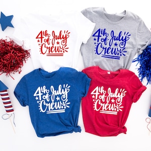 Family 4th Of July, Fourth Of July Crew, Independence Day, 4th Of July Crew, Family Matching Shirt, Patriotic T-Shirt