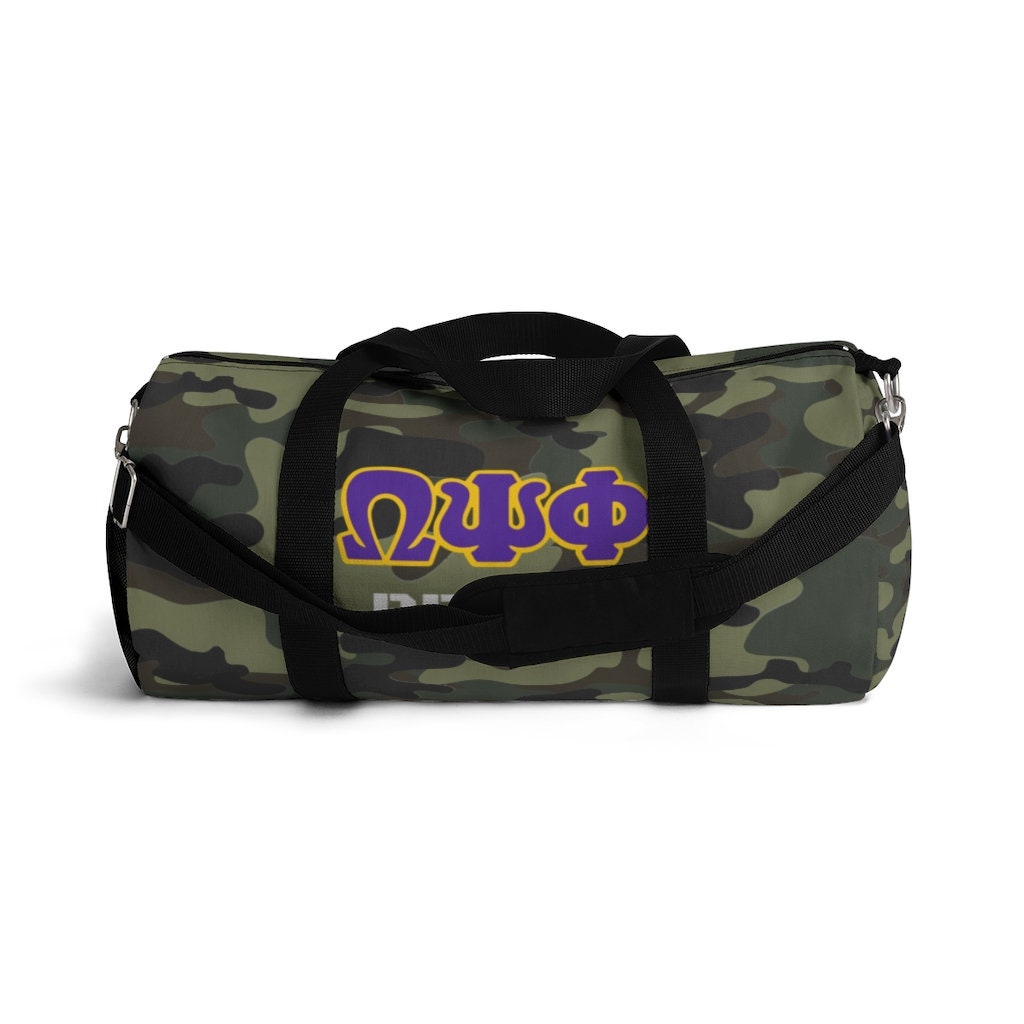 Omega Psi Phi Duffel Bag/gym bag/workout bag...Can Be Etsy