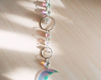 Decorative Moon Suncatcher