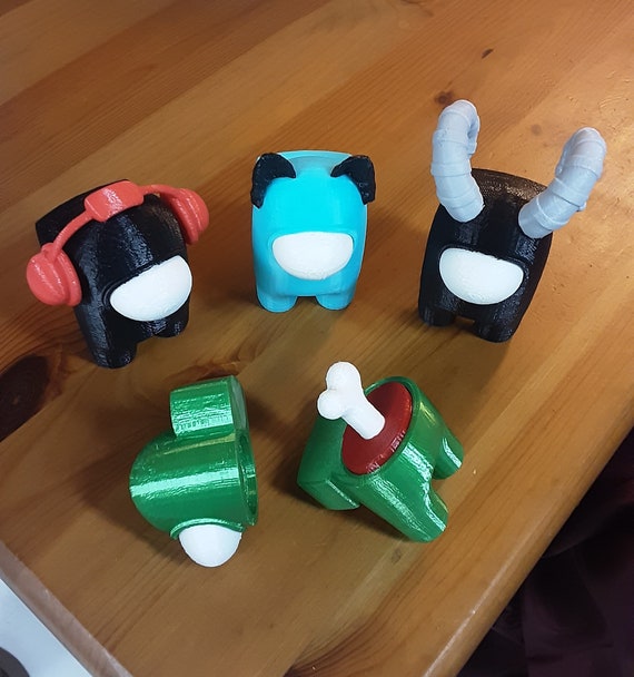 Figures With Hats Custom Among Us 