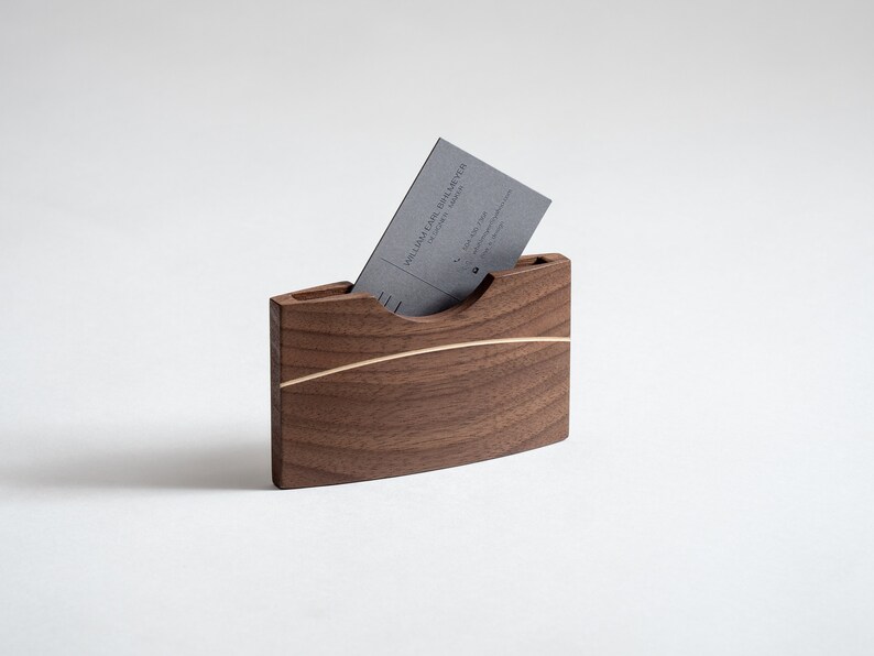 Gift for Him Gift for Her Handmade Wallet Luxury Wallet Business Card Holder Minimalist Wallet Wooden Wallet Slim Wallet