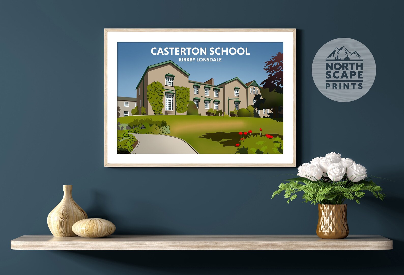 Casterton School Kirkby Lonsdale England Unique Etsy