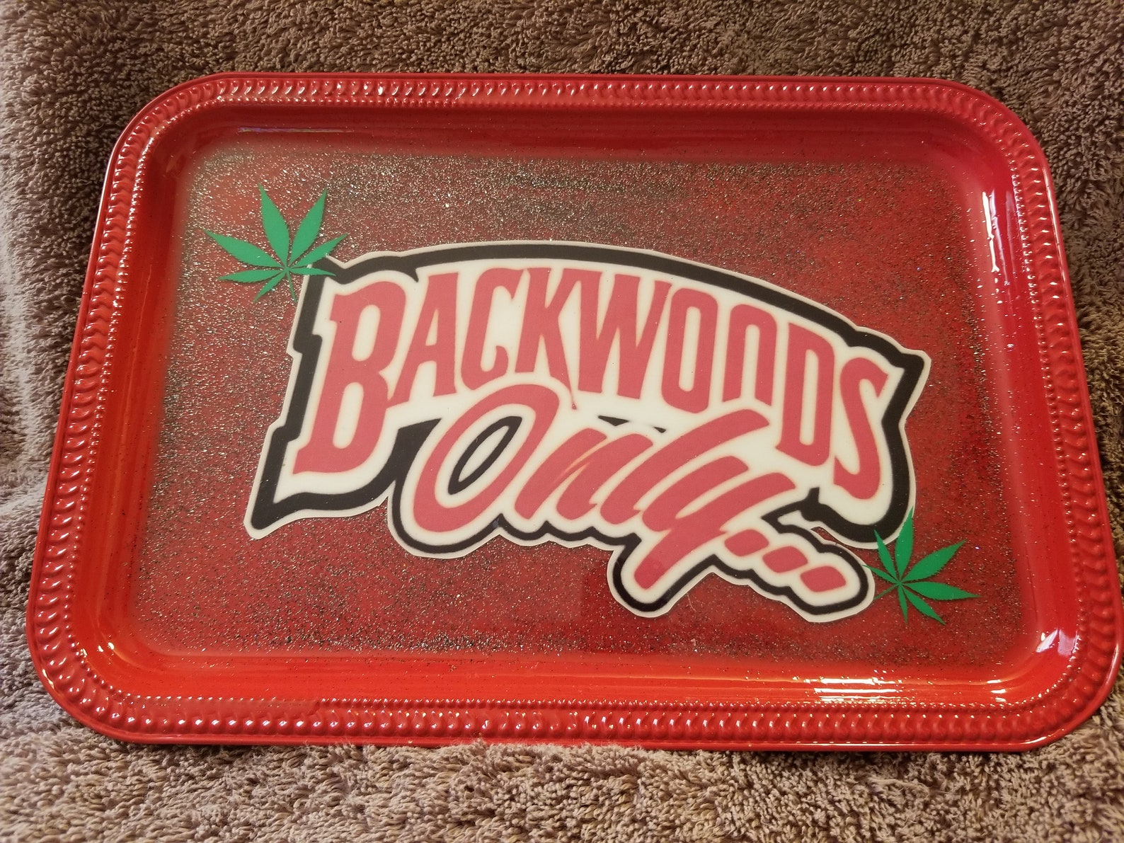 Backwoods Only Smokers Box Rolling Tray and Matching Etsy