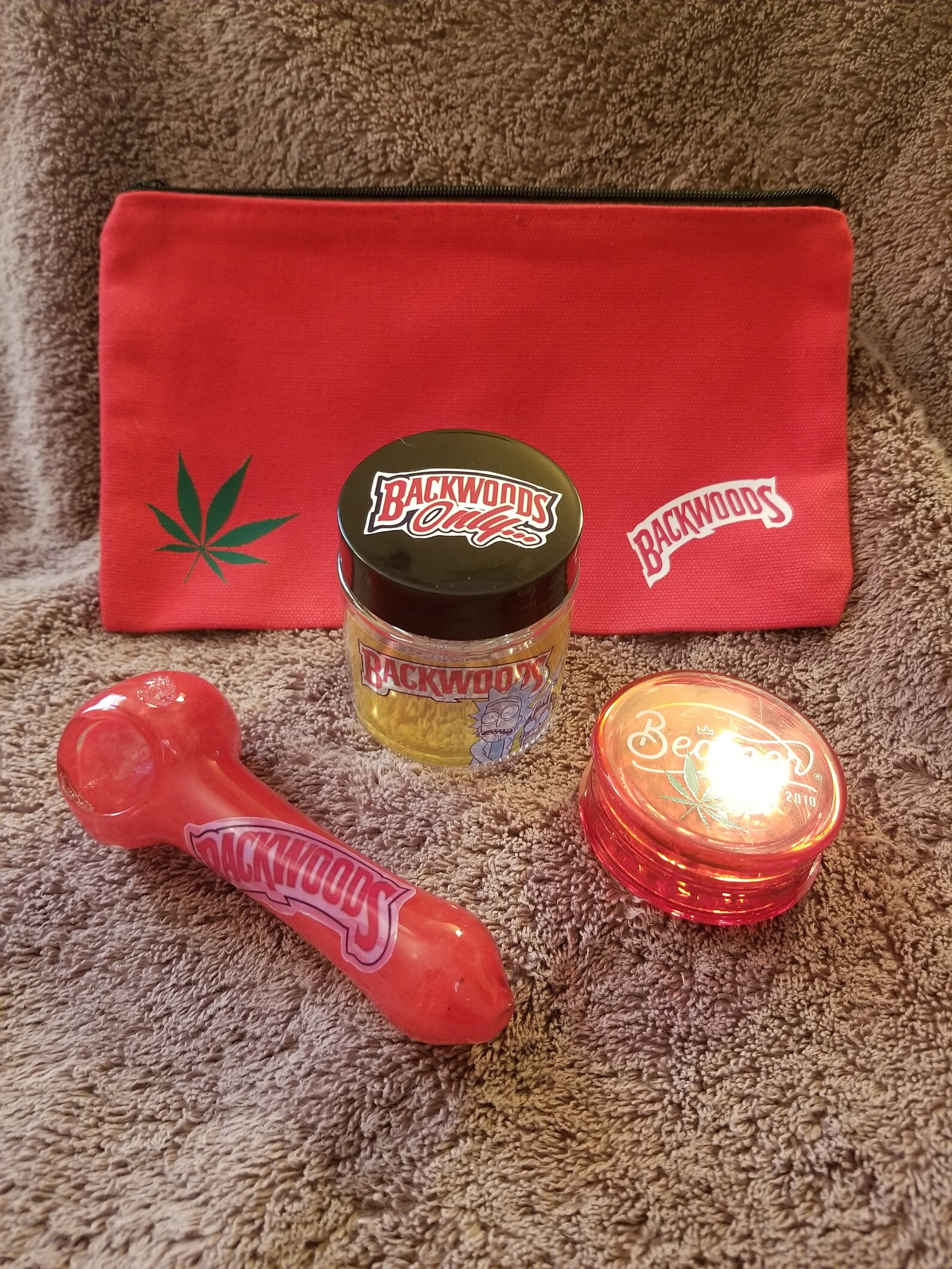 Backwoods Only Smokers Box Rolling Tray and Matching Etsy