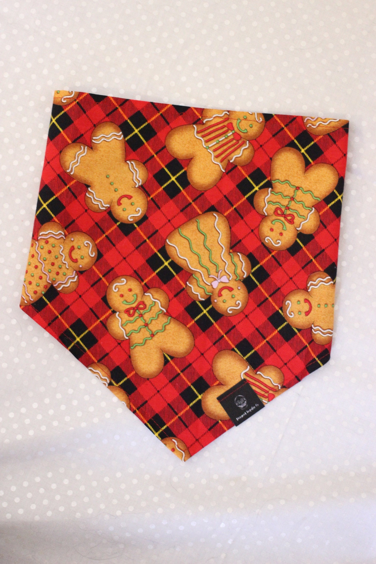Weihnachten Hund Bandana Ingwer Brot Mann Hund Bandana Etsy