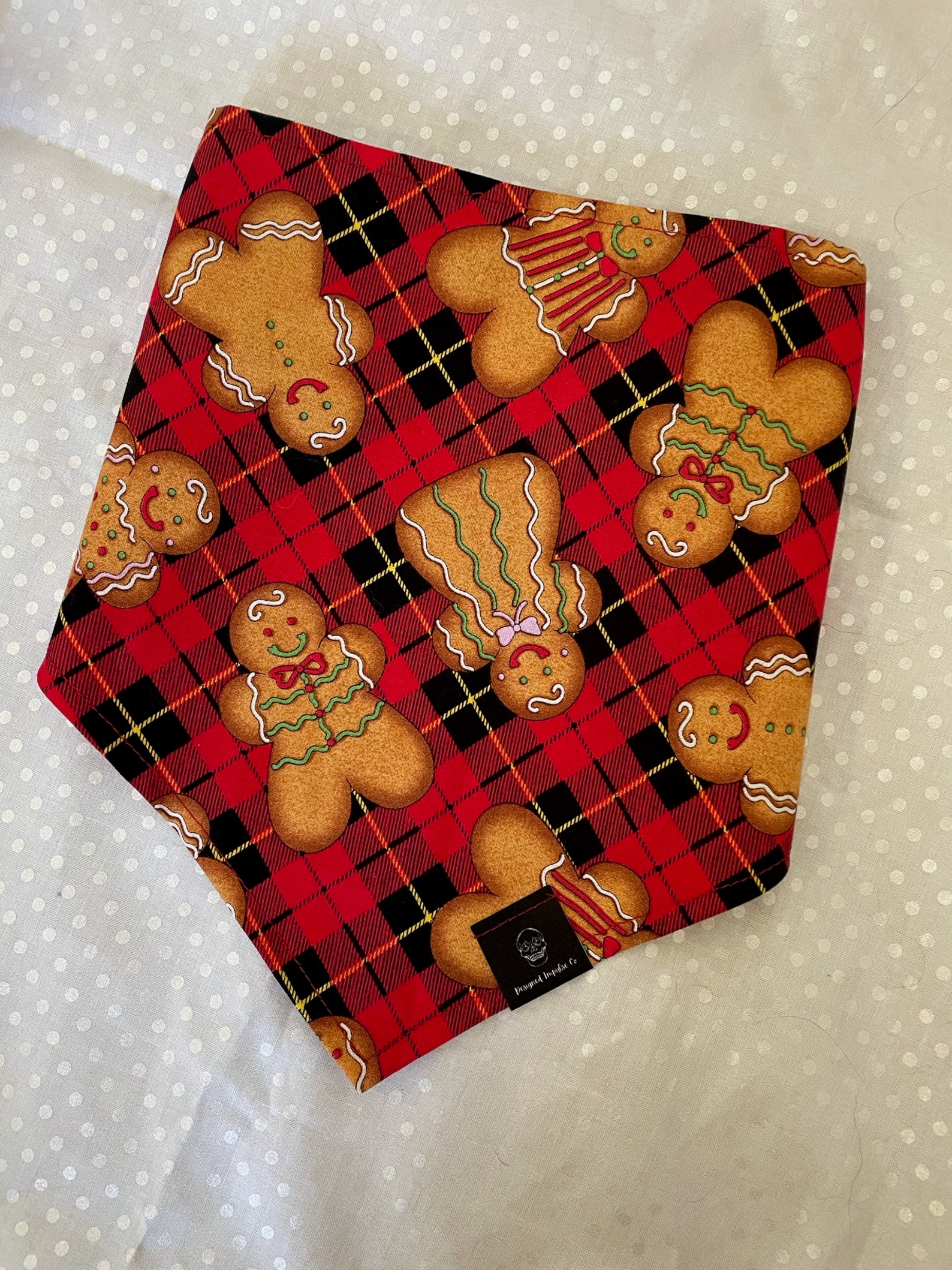 Weihnachten Hund Bandana Ingwer Brot Mann Hund Bandana Etsy