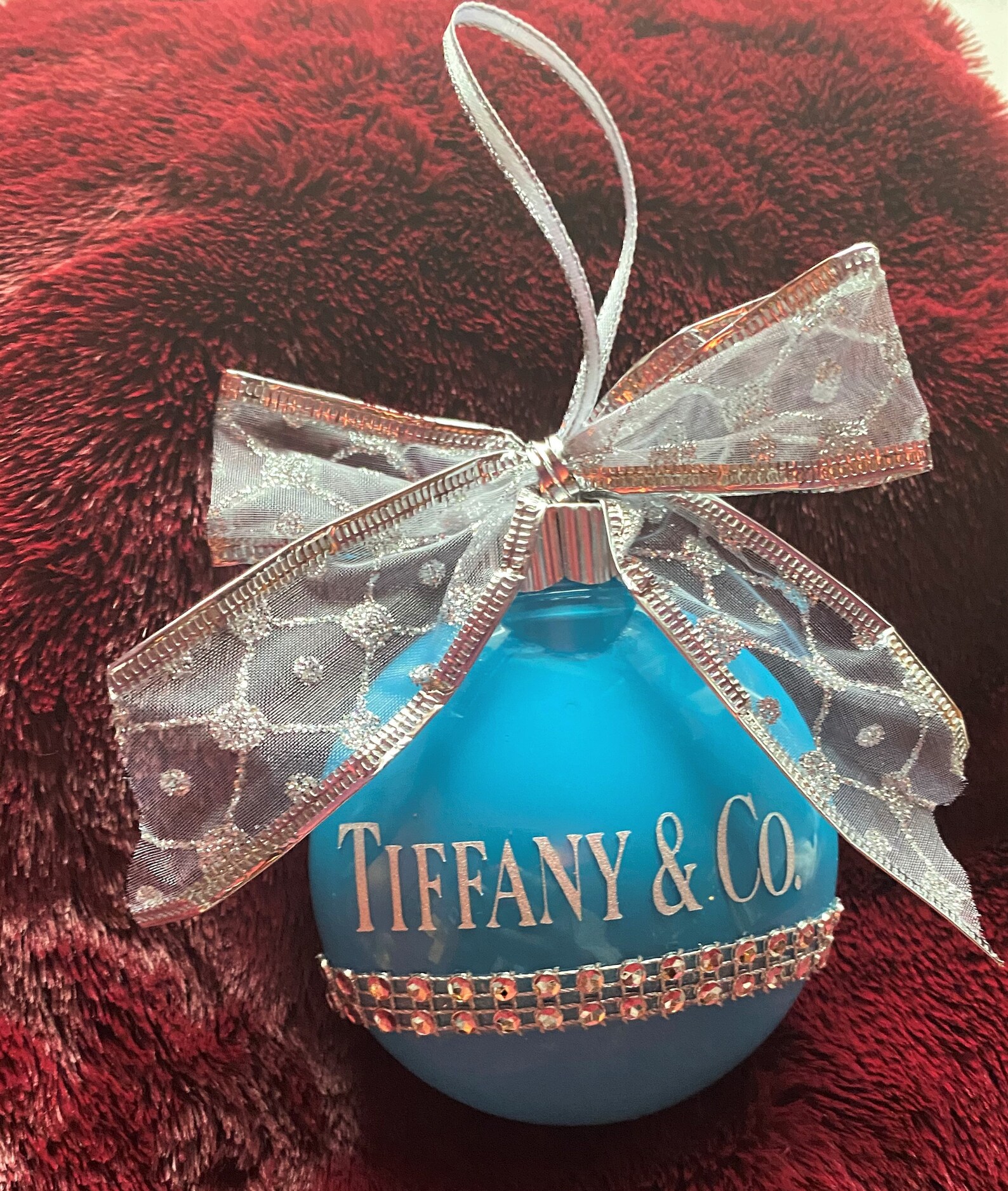 Designer Tiffany Inspired Christmas Tree Ornaments Holiday Etsy