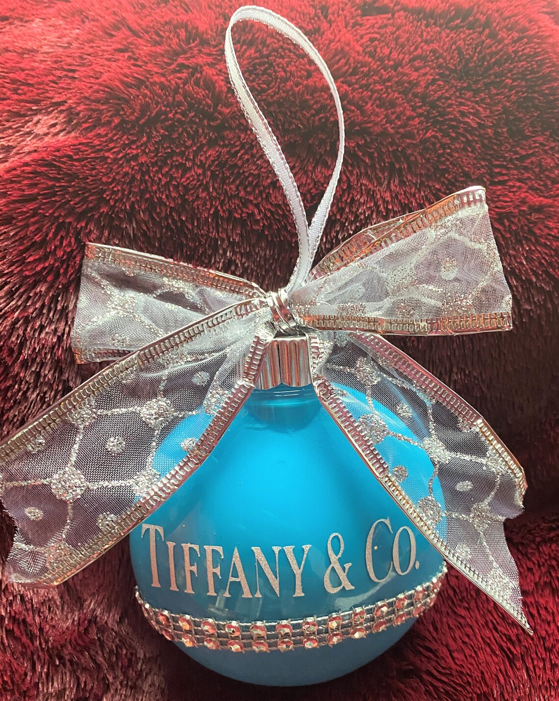 Designer Tiffany Inspired Christmas Tree Ornaments Holiday  Etsy