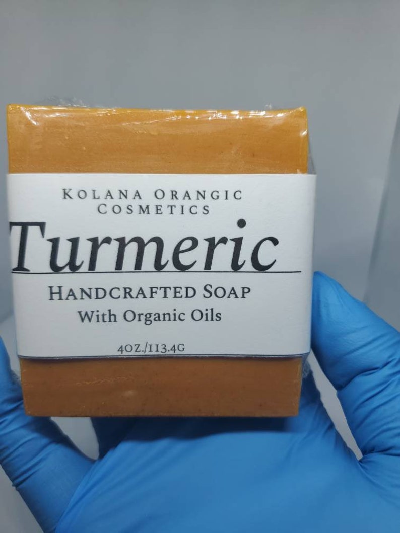 Turmeric SoapAcne Bar Natural Skin BrightenerVegan Soap Etsy