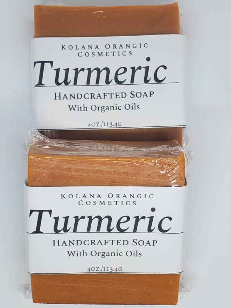 Turmeric SoapAcne Bar Natural Skin BrightenerVegan Soap Etsy
