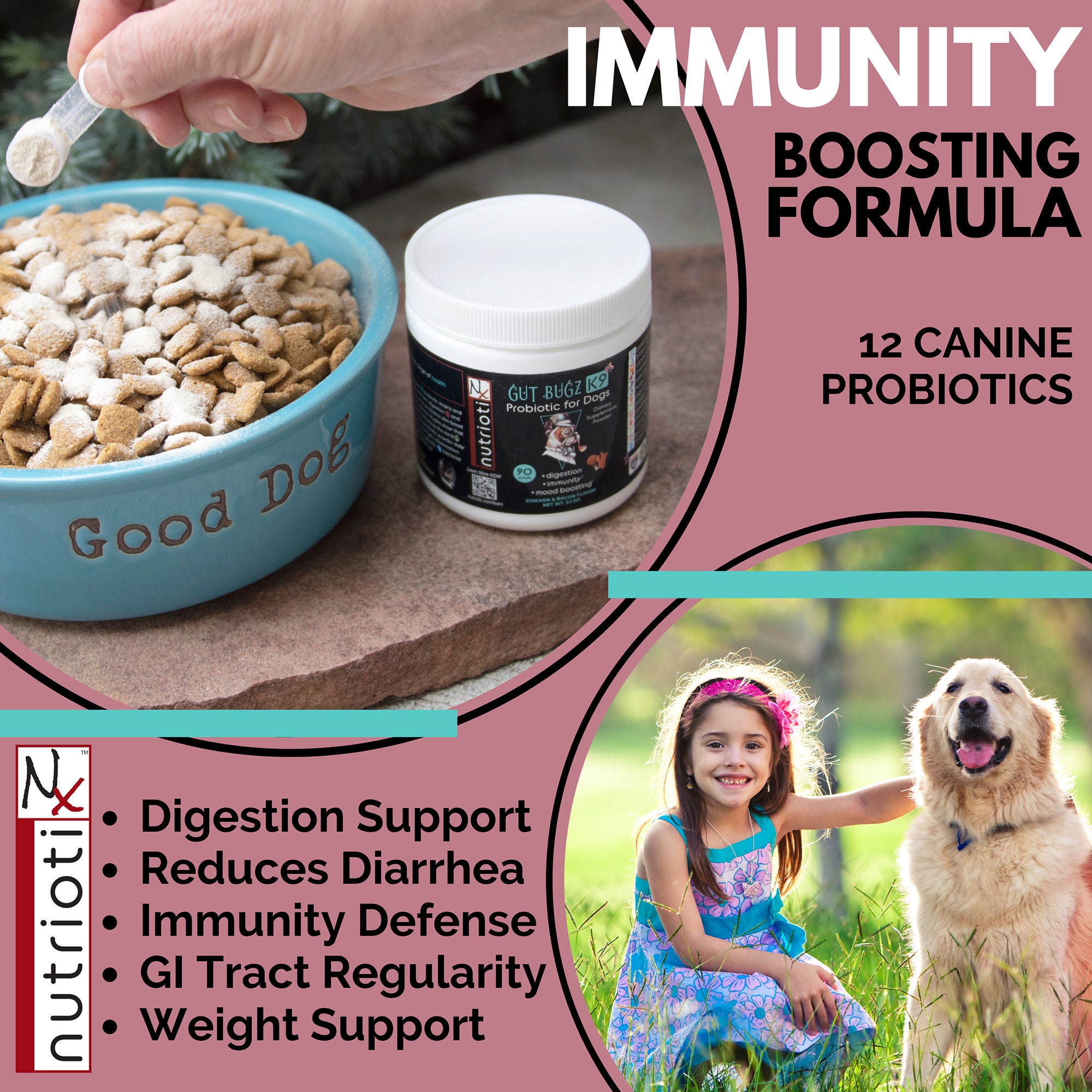 Canine Probiotic Powder for Dogs Dog Supplement Powder & Etsy