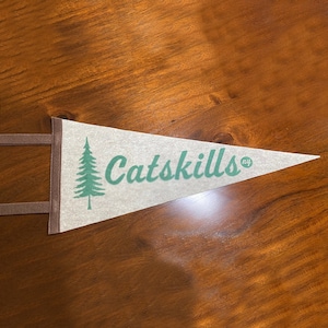 Catskills Pennant - Catskill Mountains Upstate NY Pennant - Catskills Wall Art