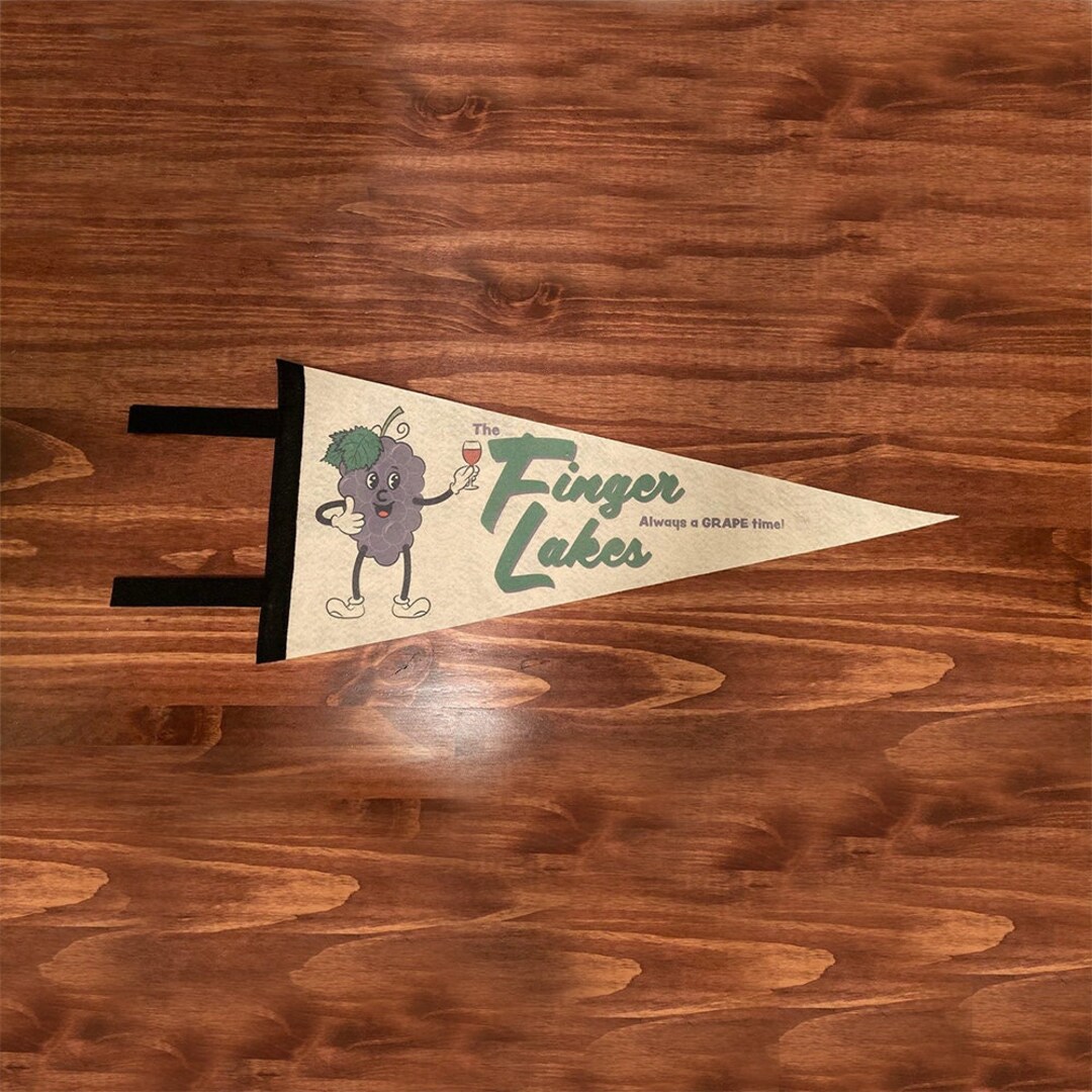 Finger Lakes Pennant Finger Lakes Upstate NY Pennant Rubber Hose