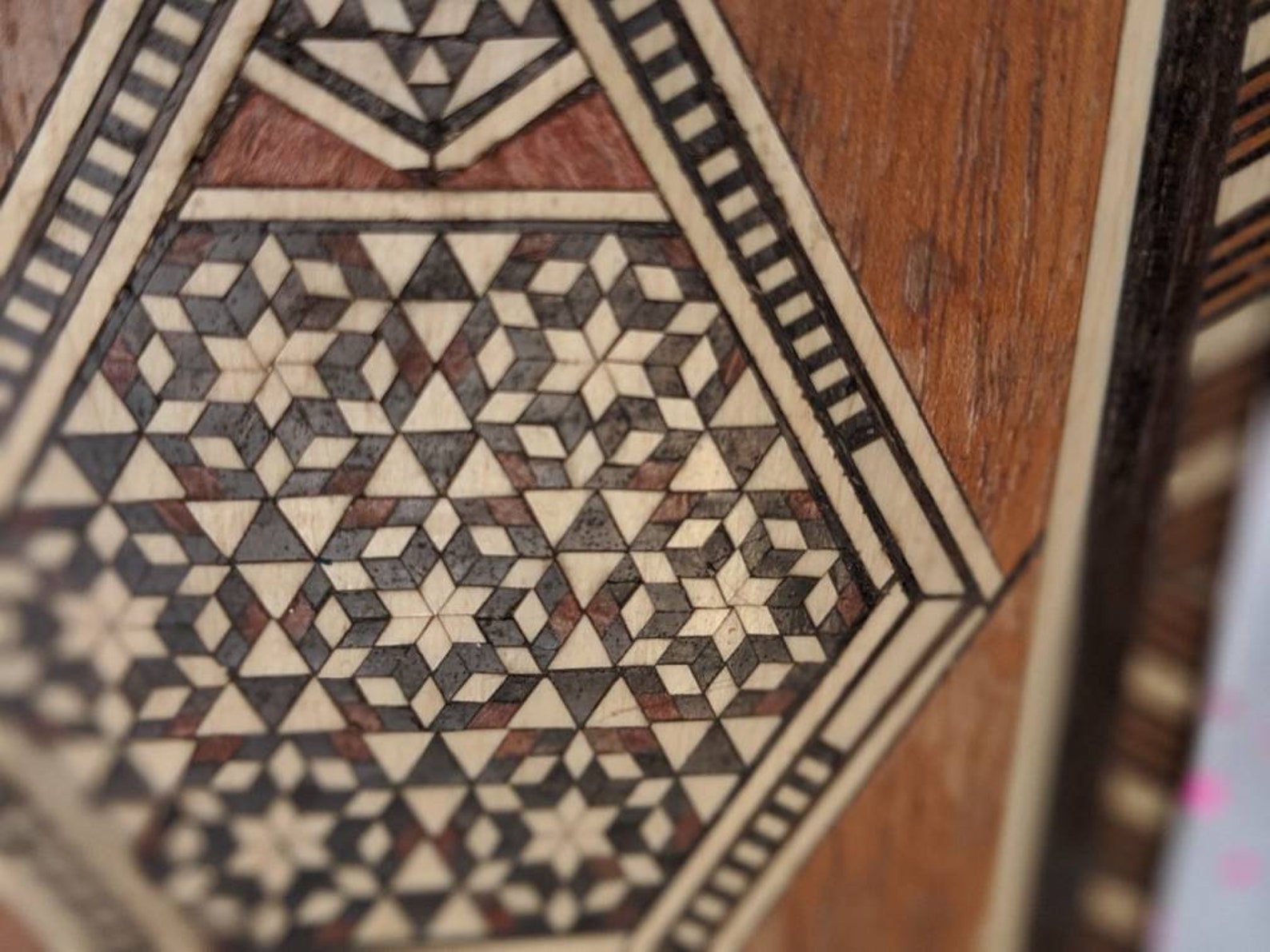 Vintage Inlaid Marquetry Hand Made Wood Box Etsy