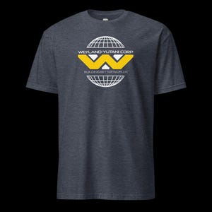 Aliens Tee Shirt Weyland-Yutani Corp Sci-Fi Movie Inspired Graphic T-Shirt for Fans & Collectors