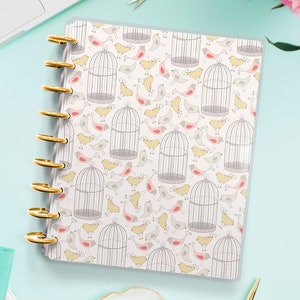 Happy Planner Cover - Erin Condren - Art Cover - Planner Cover for Disc Bound and Spiral Planner