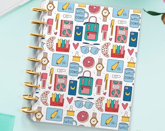 School Planner Cover: Disc Bound or Spiral Planner