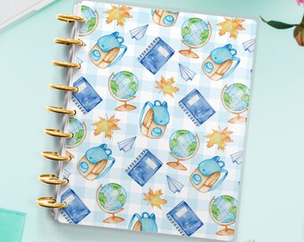 Back to school Planner Cover for Disc Bound Planner | Planner Cover for Spiral Planner