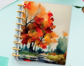 Fall Planner Cover for Disc Bound Planner | Planner Cover for Spiral Planner