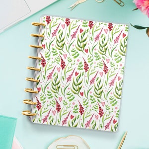 Snapdragon Planner Cover for Disc Bound Planner | Planner Cover for Spiral Planner