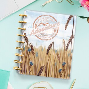 Adventure Planner Cover for Disc Bound Planner | Planner Cover for Spiral Planner