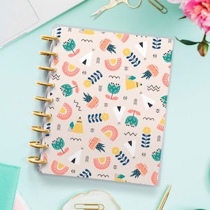 Scandinavian Planner Cover for Disc Bound Planner | Planner Cover for Spiral Planner
